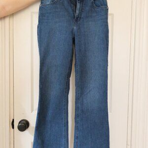 Current/Elliott Flare Cropped Jeans